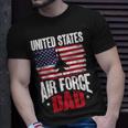 Veteran Vets Us Air Force Veteran United Sates Air Force Dad Veterans Unisex T-Shirt Gifts for Him