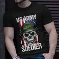 Veteran Vets Us Army Veteran Flag Veterans Unisex T-Shirt Gifts for Him