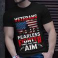 Veteran Vets Us Army Veteran Gifts Kneel American Flag Military Tee Gift Veterans Unisex T-Shirt Gifts for Him