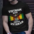 Veteran Vets Vietnam War Proud Veteran 340 Veterans Unisex T-Shirt Gifts for Him