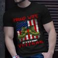 Veteran Vets Womens 4Th Of July Celebration Proud Wife Of An Army Veteran Spouse 2 Veterans Unisex T-Shirt Gifts for Him