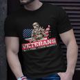 Veterans Faith Pride Honor Respect Patriotic Veteran Unisex T-Shirt Gifts for Him