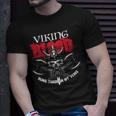 Viking Blood Runs Through My Veins Norse Ancestor T-Shirt Gifts for Him