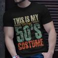 Vintage 50S Costume 50S Outfit 1950S Fashion 50 Theme Party Unisex T-Shirt Gifts for Him