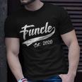 Vintage Funcle Est 2020 New Uncle Father Day Gift Gift For Mens Unisex T-Shirt Gifts for Him