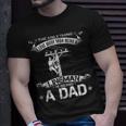Vintage I Love More Than Being A Lineman Is Being A Dad T-shirt Gifts for Him