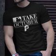 Vintage Philly Take October Philadelphia T-Shirt Gifts for Him