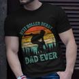 Vintage Retro Best Roller Derby Dad Ever Fathers Day Gift For Mens Gift For Women Unisex T-Shirt Gifts for Him