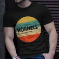 Vintage Retro Hornell Ny New York Souvenir Men T-Shirt Gifts for Him