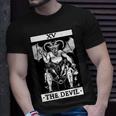 Vintage Tarot Card The Devil Card Occult Tarot T-shirt Gifts for Him
