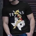Vintage Texas Cowgirl Unisex T-Shirt Gifts for Him