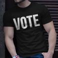 Vote Politics T-Shirt Gifts for Him