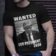 Wanted For President 2024 Trump Hot T-Shirt Gifts for Him