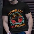 Water Polo Dominate Or Drown Waterpolo Player T-Shirt Gifts for Him