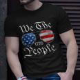 We The People Usa Funny 4Th Of July American Flag Sunglasses Unisex T-Shirt Gifts for Him