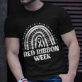We Wear Red Ribbon Week Drug Free Red Ribbon Week T-Shirt Gifts for Him
