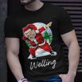 Welling Name Gift Santa Welling Unisex T-Shirt Gifts for Him