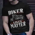 Wheel Racing Ride Free Biker Lives Matter Motorcycle Unisex T-Shirt Gifts for Him