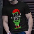 Xmas Holiday Matching Ugly Christmas Sweater The Bearded Elf T-Shirt Gifts for Him