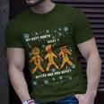 My Butt Hurts Christmas Gingerbread Man Cookie Men T-Shirt Gifts for Him