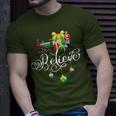Christmas Train Christmas Believe Polar Express Xmas Santa T-Shirt Gifts for Him
