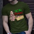 Tis The Season Christmas Tree Cakes Debbie T-Shirt Gifts for Him
