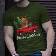 Groundhog Christmas Ornament Truck Tree Xmas T-Shirt Gifts for Him