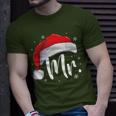 Mr Mrs Claus Christmas Couples Matching His And Her Pajamas T-Shirt Gifts for Him