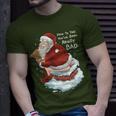 Pooping Santa Really Bad Naughty List Christmas T-Shirt Gifts for Him