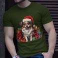 Romanian Mioritic Shepherd Christmas Cute Dog Puppy T-Shirt Gifts for Him