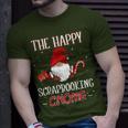 Scrapbooking Christmas Gnome Costume Matching Family T-Shirt Gifts for Him