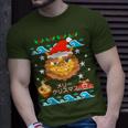 Shisa Dogs Ugly Christmas Sweater Okinawa Japan Party T-Shirt Gifts for Him