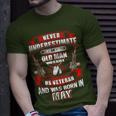 Never Underestimate An Old Us Veteran Born In May Xmas T-Shirt Gifts for Him