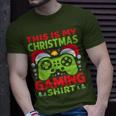 This Is My Video Gaming Christmas Gamer Gaming Xmas T-Shirt Gifts for Him