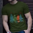 Vintage Christmas Trees Hand Drawing Christmas Trees T-Shirt Gifts for Him
