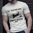 All Together Now Summer Reading 2023 Groovy Cat Book Lover Unisex T-Shirt Gifts for Him