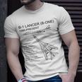 B-1 Lancer T-Shirt Gifts for Him