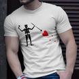 Barbary States Pirate Blackbeard's Flag Blackbeard T-Shirt Gifts for Him
