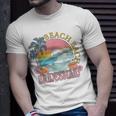 Bridesmaid Beach Bach Bride Squad Retro Bachelorette Party T-Shirt Gifts for Him