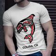 Colma California Native American Orca Killer Whale T-Shirt Gifts for Him