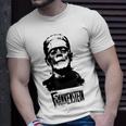 Frankenstein Monster Classic Horror Flick Black Frankenstein T-Shirt Gifts for Him