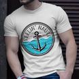 Funny Cruise Saying Feelin Nauti Anchor Boat Nautical Quote Unisex T-Shirt Gifts for Him
