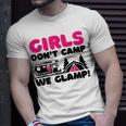 Girls Dont Camp We Glamp Camper Girl Glamper Camping Unisex T-Shirt Gifts for Him