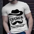 Grumpa Grumpy Old Grandpa Funny Best Grandfather Gift For Mens Unisex T-Shirt Gifts for Him
