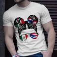 Half Mexican Half Puerto Rican Girl Mexico Kids Heritage Unisex T-Shirt Gifts for Him