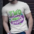 Kids Two Infinity N Beyond 2Nd Birthday Children Toddler Baby Boy Unisex T-Shirt Gifts for Him