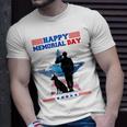 Memorial Day Remember The Fallen Happy Memorial Day Unisex T-Shirt Gifts for Him