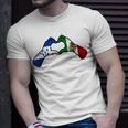 Mexico Honduras Flag Mexican Honduran Heart T-Shirt Gifts for Him