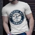 Montego Bay Jamaica Vintage Boat Anchor & Oars Unisex T-Shirt Gifts for Him