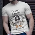 Im Short And Mouth Deal With It Gomes Ghost Halloween Unisex T-Shirt Gifts for Him
